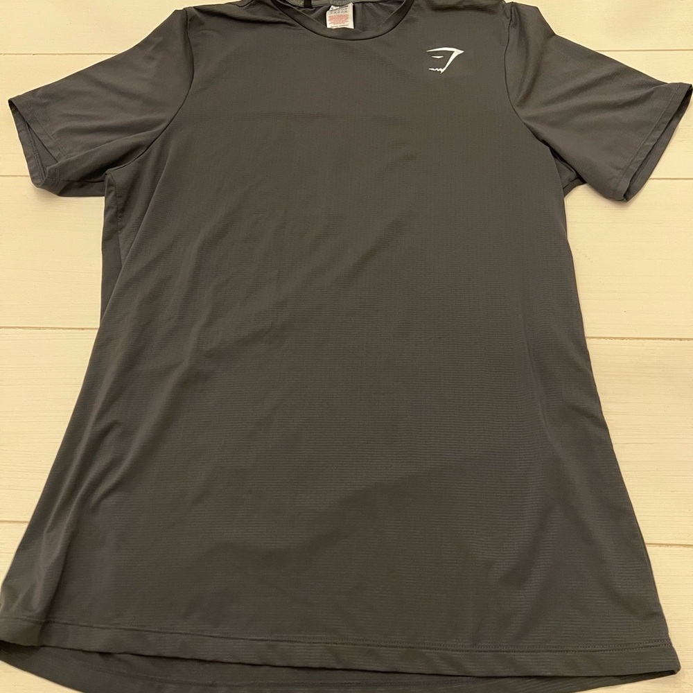 Gymshark Charcoal Short Sleeve Mens Tee